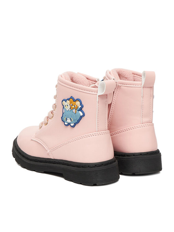 Tom & Jerry Gokko Tom & Jerry Gokko Trzewiki CEO-CM-AW25-345WBGTJ Różowy