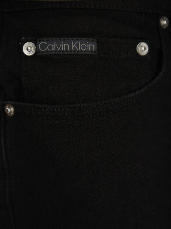 Calvin Klein Jeans Calvin Klein Jeans Pantaloni scurți de blugi J30J327195 Negru Regular Fit