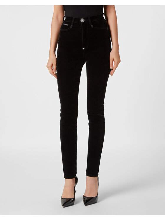PHILIPP PLEIN PHILIPP PLEIN Jeansy 9623 Czarny Jegging Fit