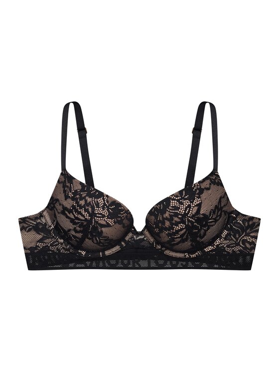 Esotiq Esotiq Biustonosz push-up 42863 Czarny