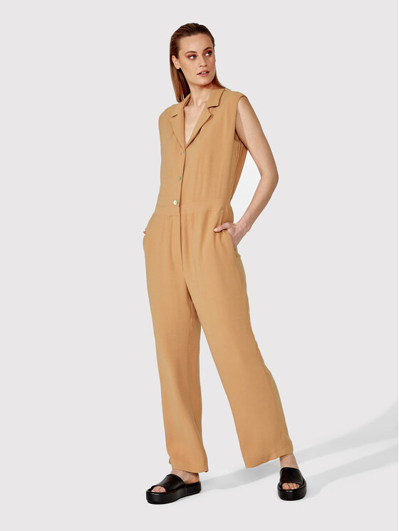 Simple Simple Overal KMD002 Hnědá Regular Fit