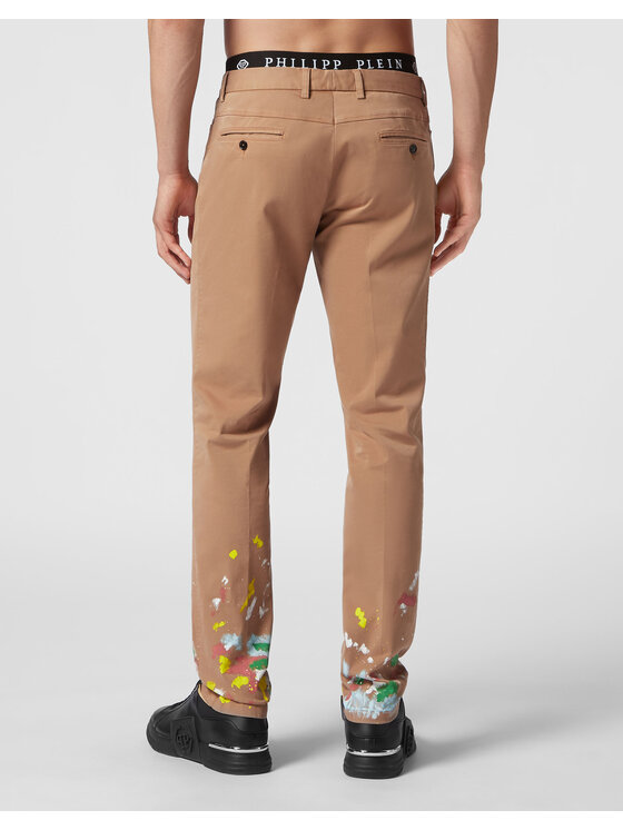 PHILIPP PLEIN PHILIPP PLEIN Pantaloni chino 3271 Beige Chino Fit