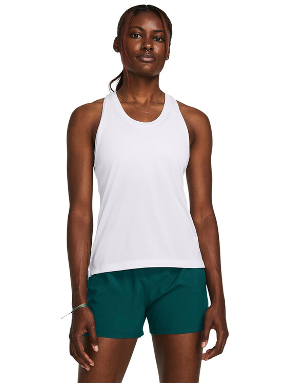 Under Armour Under Armour Koszulka techniczna 1382436 Biały Slim Fit