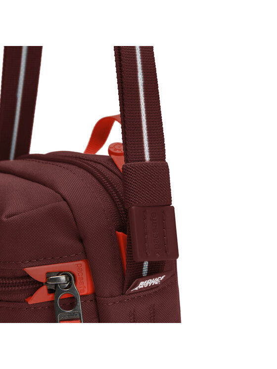 Pacsafe Pacsafe Saszetka PGO35130345 Bordowy