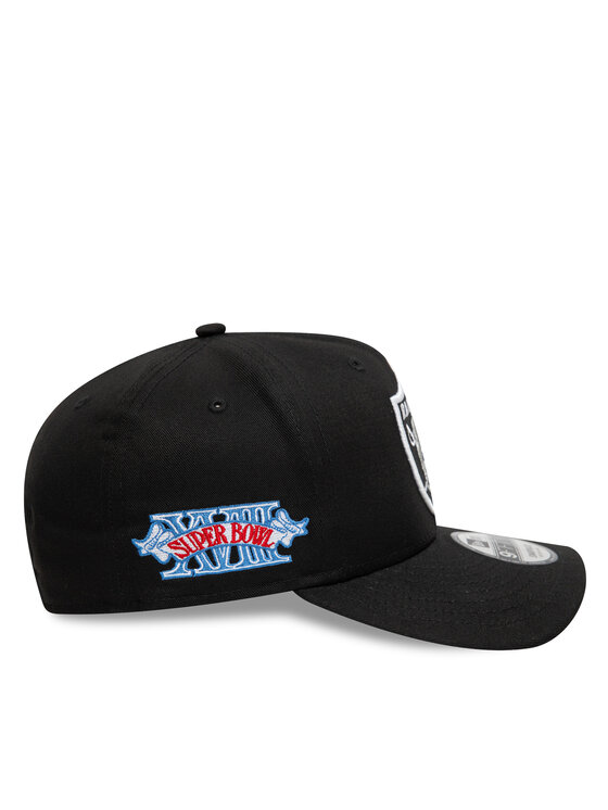 New Era New Era Kepurė su snapeliu Las Vegas Raiders NFL Super Bowl Black 9FIFTY 60595284 Juoda