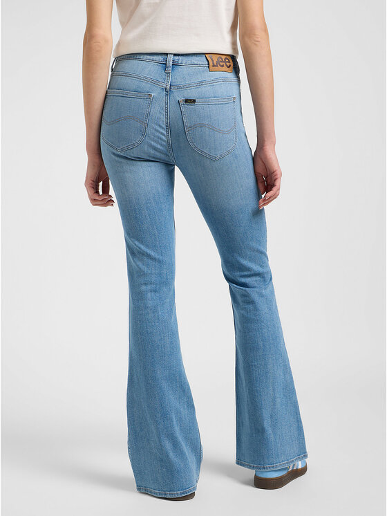 Lee Lee Jeansy BREESE Niebieski Regular Fit