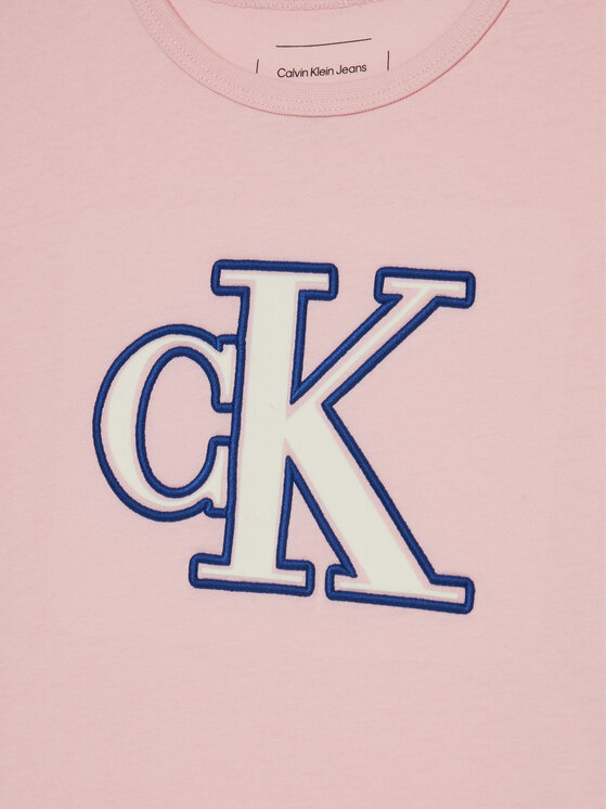 Calvin Klein Jeans Calvin Klein Jeans T-Shirt IG0IG02806 Różowy Boxy Fit