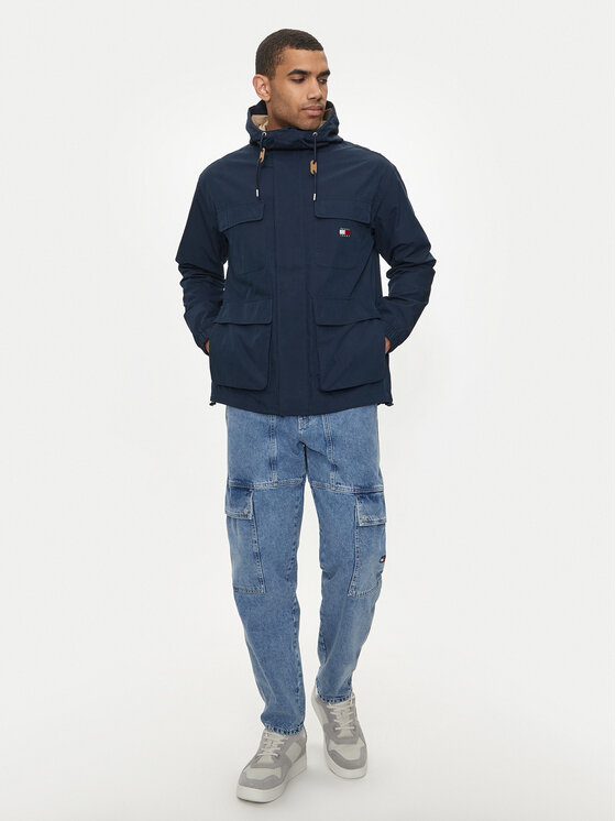Tommy Jeans Tommy Jeans Hanorac Utility DM0DM18905 Bleumarin Regular Fit