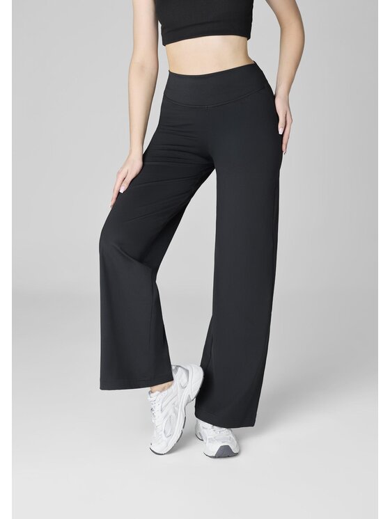 Poupée Marilyn Poupée Marilyn Legginsy PALAZZO Czarny Active Fit