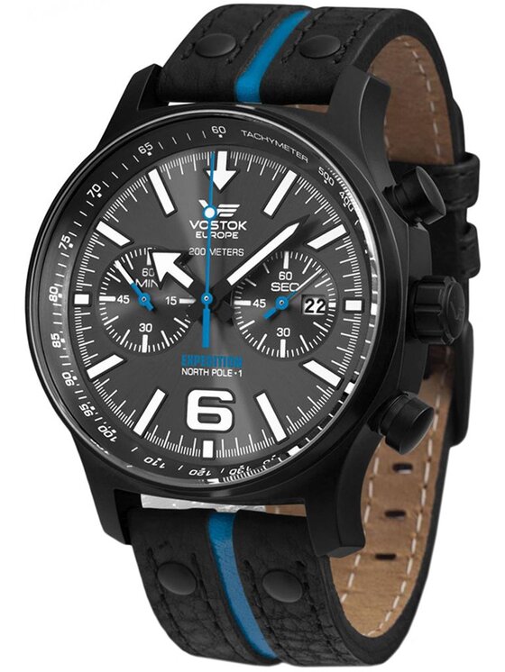Vostok Europe Vostok Europe Zegarek 6S21-5954198 Czarny
