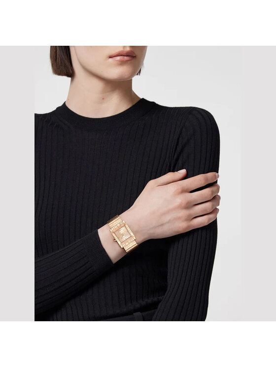 Versace Versace Zegarek VE9B00224 Różowe złoto