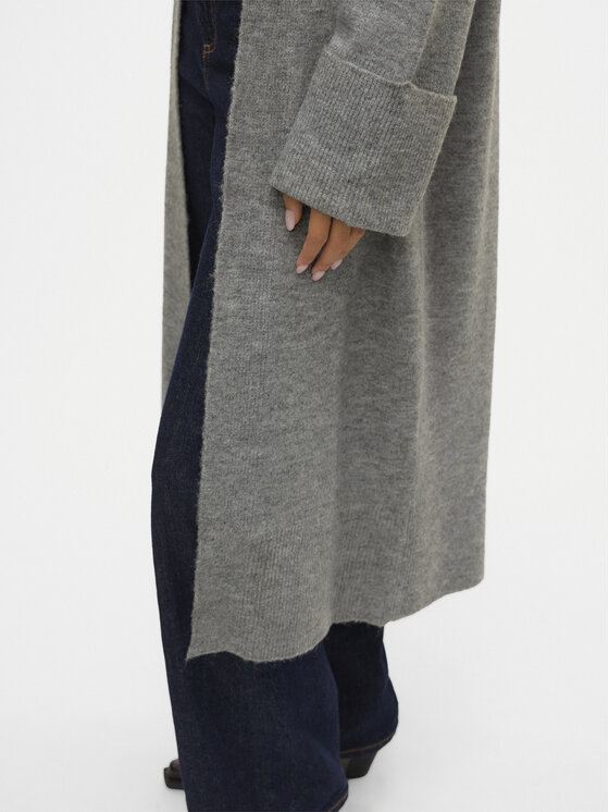 Vero Moda Vero Moda Pletena jopica Jupiter 10309608 Siva Relaxed Fit
