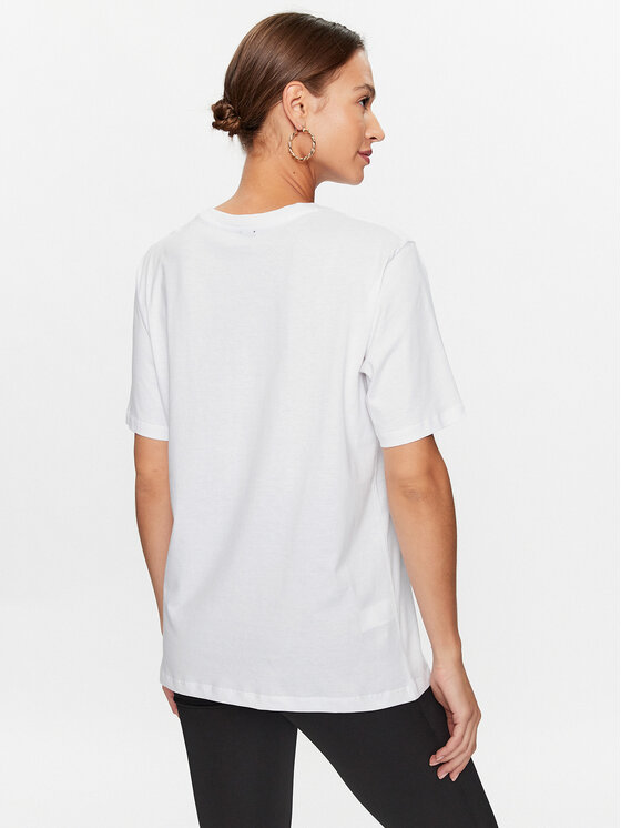 PINKO Pinko T-Shirt 101704 A12Y Λευκό Relaxed Fit