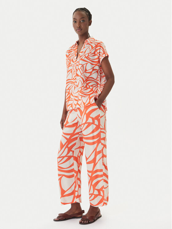 LOLA CASADEMUNT LOLA CASADEMUNT Pantaloni di tessuto LS2614040 Arancione Regular Fit