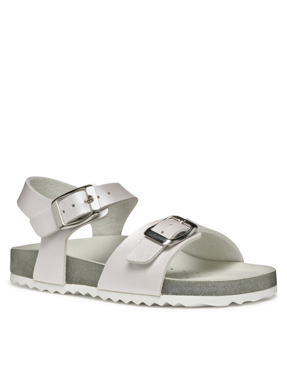 Geox Geox Sandały J Adriel J558MI 000NF C0007 S Biały
