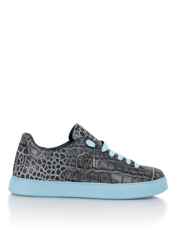 PHILIPP PLEIN PHILIPP PLEIN Sneakersy 31328 Niebieski jasny