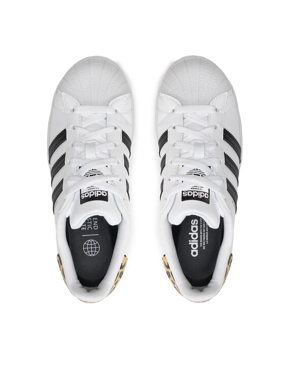 adidas gazelle silver green womens adidas Superstar 92 Sneaker by Pharrell White Black 36 main image 1