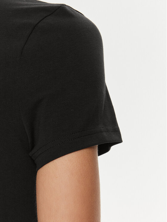 Tommy Jeans Tommy Jeans Polo marškinėliai Contrast DW0DW17225 Juoda Slim Fit