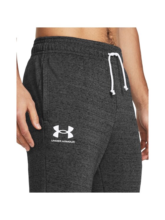 Under Armour Under Armour Spodnie dresowe Rival Terry Jogger Szary Basic Fit
