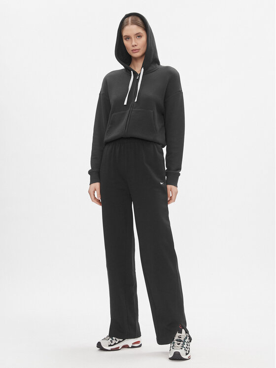 Reebok Reebok Pantaloni trening Classics IL4647 Negru Relaxed Fit
