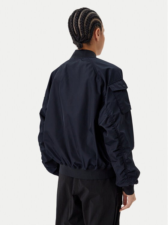 Save The Duck Save The Duck Kurtka bomber D32105W TWIL20 Granatowy Oversize