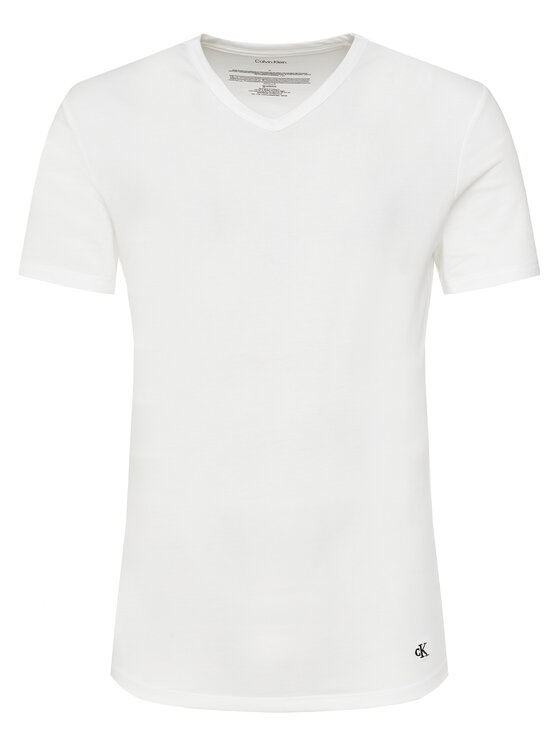 Calvin Klein Underwear Calvin Klein Underwear Komplet t-shirtów LV00NB4186 Biały Slim Fit