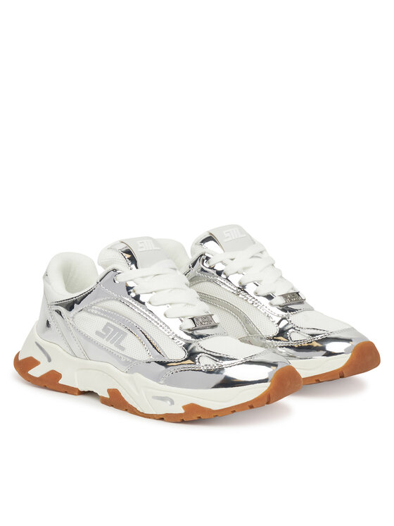 Steve Madden Steve Madden Sportcipők Sneak Peak-E SM19000129 Ezüst