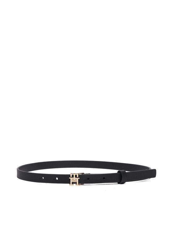 Tommy Hilfiger Tommy Hilfiger Nadrágszíj Th Logo 1.5 AW0AW18275 Fekete