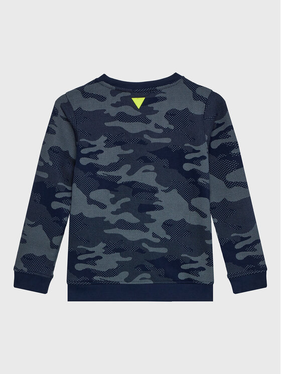 Guess Guess Sweatshirt L3RQ08 K9Z21 Blau Regular Fit