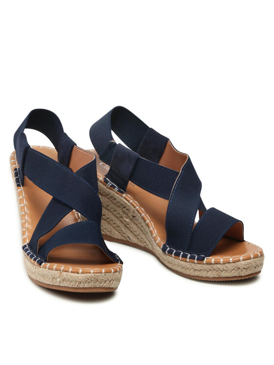 Clara Barson Clara Barson Espadrilky WSS20460-02 Tmavomodrá