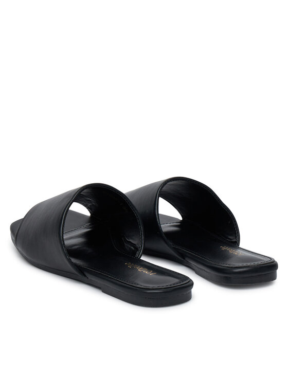 DeeZee DeeZee Klapki E1005-1 Czarny