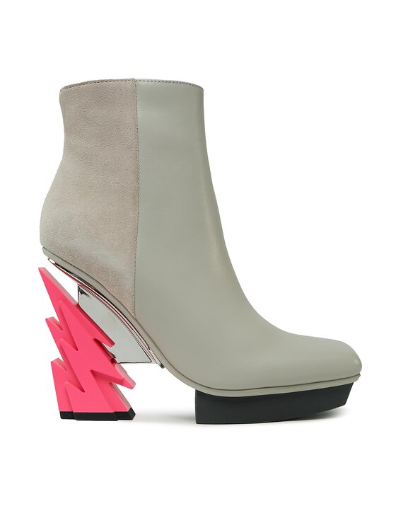 Botine United Nude Glam Square 1075079816 Alb