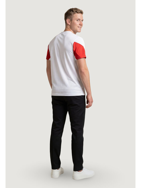 EA7 Emporio Armani EA7 Emporio Armani T-Shirt 7M001603 AF12503 Biały Casual Fit