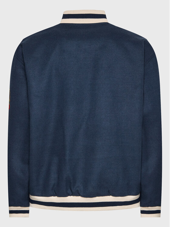 Nautica Nautica Μπόμπερ μπουφάν Wilson N1G00392 Σκούρο μπλε Regular Fit
