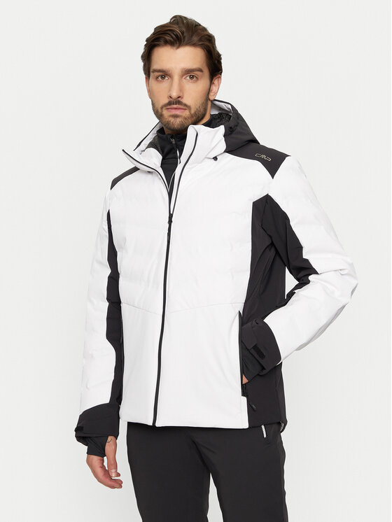 CMP Lyžiarska bunda 34W4727 Biela Regular Fit
