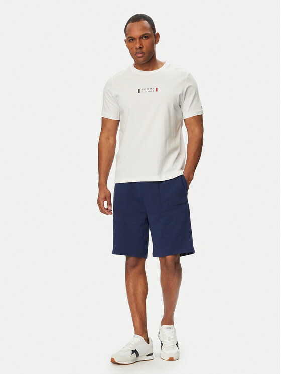 Tommy Hilfiger Tommy Hilfiger Спортни шорти Terry UM0UM03914 Тъмносин Regular Fit