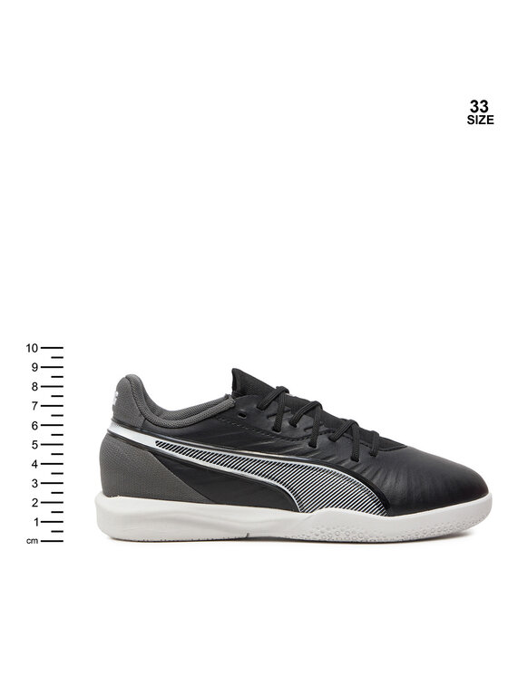 Puma Puma Ποδοσφαιρικά Παπούτσια KING MATCH IT Jr 108051 01 Μαύρο