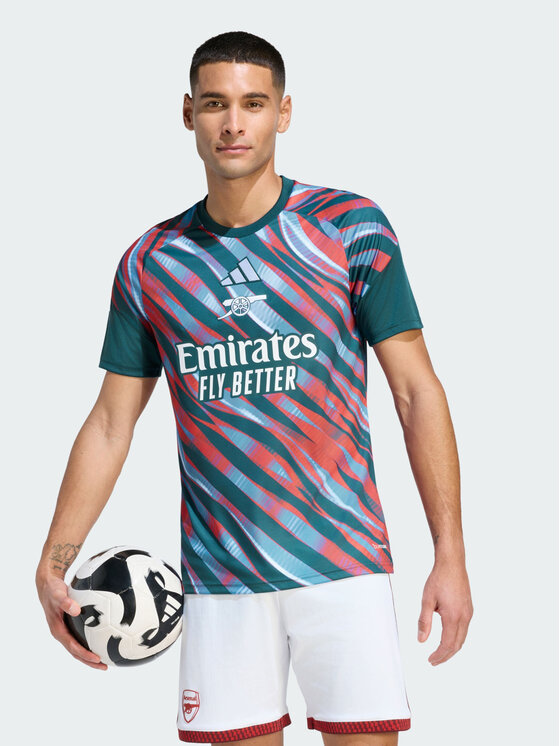 adidas adidas T-Shirt 169704 Zielony ciemny Slim Fit