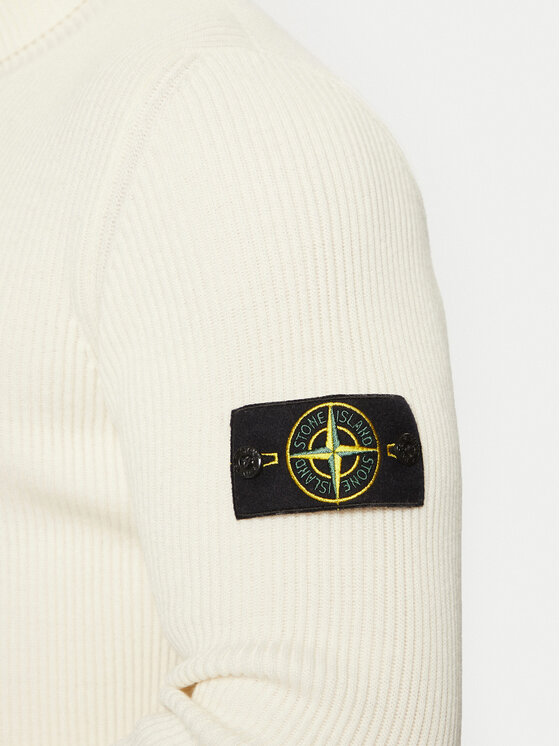Stone Island Stone Island Rollkragenpullover 8115552C2 Écru Regular Fit