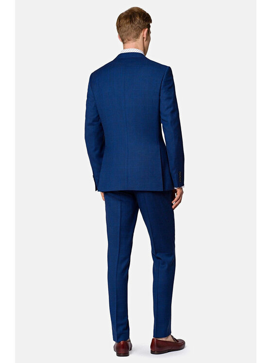 Lancerto Lancerto Garnitur GA073121000004 Niebieski Regular Fit