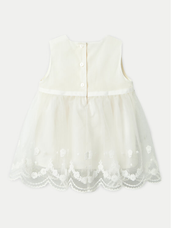 NAME IT NAME IT Elegantna haljina Demille 13240057 Écru Regular Fit