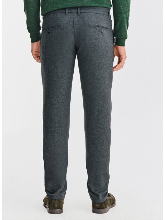 Pako Lorente Pako Lorente Spodnie materiałowe P25WF-WX-006 Szary Slim Fit