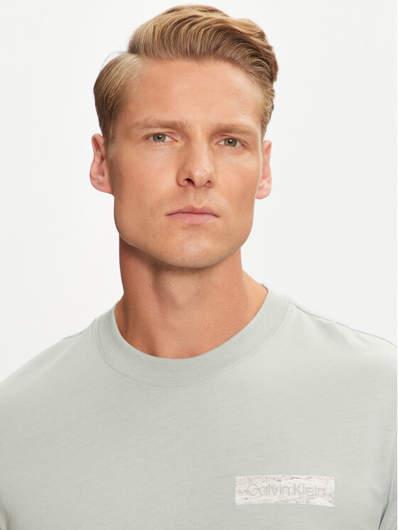 Calvin Klein Calvin Klein Tričko K10K113594 Modrá Regular Fit
