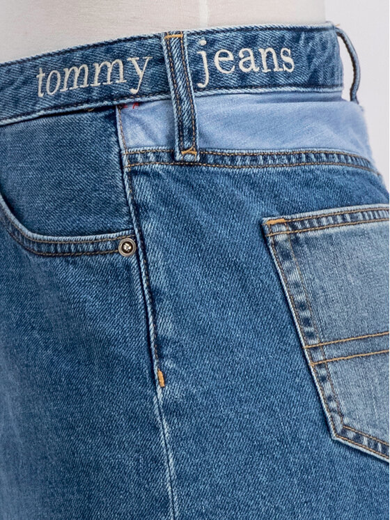 Tommy Jeans Tommy Jeans Fustă de blugi DW0DW06936 Albastru Slim Fit