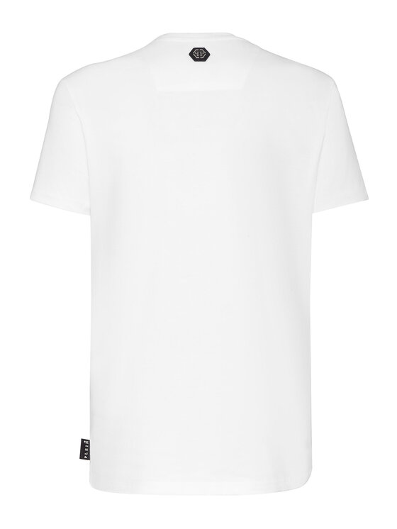 PHILIPP PLEIN PHILIPP PLEIN T-Shirt 22943 Bílá Regular Fit