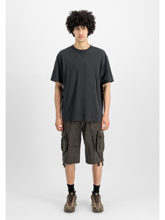 Alpha Industries Alpha Industries Szorty Jet Short Szary Regular Fit
