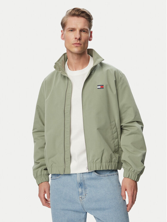 Tommy Jeans Tommy Jeans Übergangsjacke Essential DM0DM22720 Grün Regular Fit