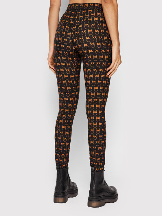 PINKO Pinko Легінси Geloso 1G16V5 8583 Чорний Slim Fit