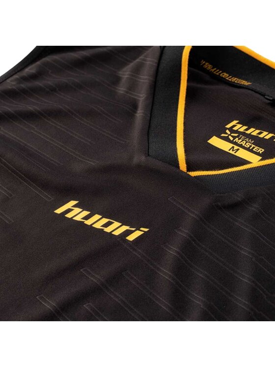 Huari Huari T-Shirt Dunkey II Czarny Straight Leg