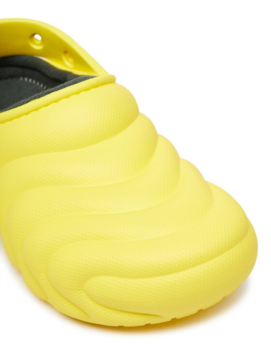 Crocs Crocs Şlapi Classic Lined Overpuff Clog 210059 Galben